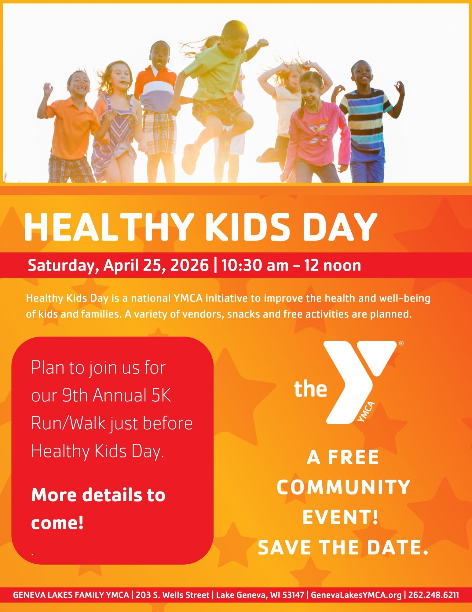 Healthy Kids Day - Geneva Lakes Family YMCA