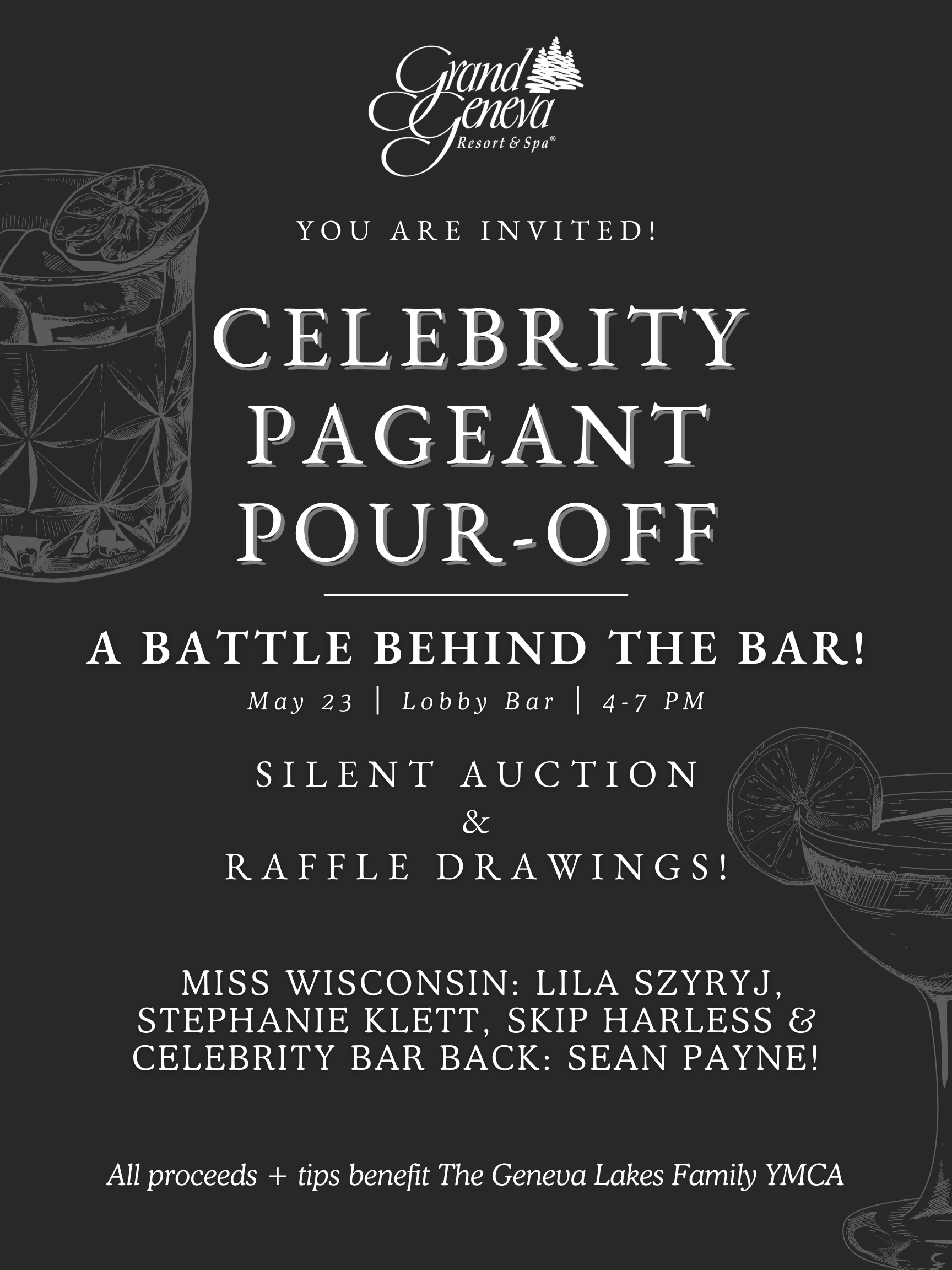Celebrity Pageant Pour Off - Geneva Lakes Family YMCA
